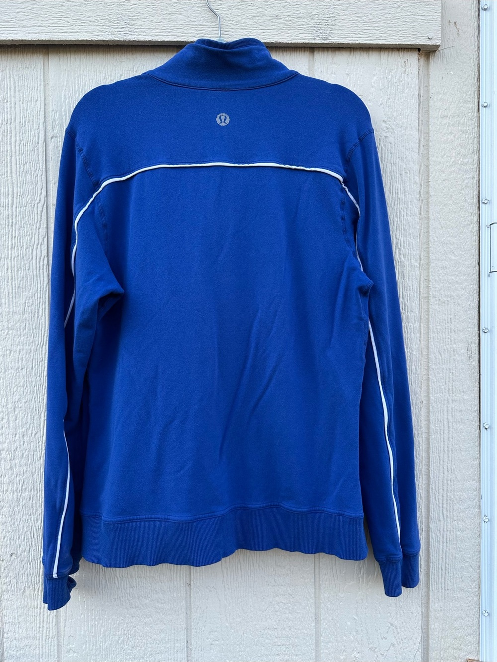 Vintage Lululemon Asana Zip-Up Track Jacket Men’s Sz Medium Royal Blue